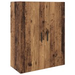 vidaXL Dulap montat pe perete Lemn vechi 69.5 x 34 x 90 cm