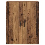 vidaXL Dulap montat pe perete Lemn vechi 69.5 x 34 x 90 cm