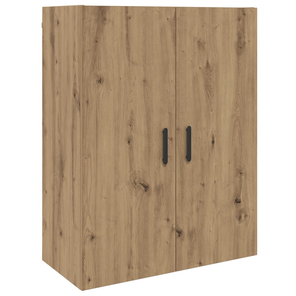 vidaXL Dulap montat pe perete stejar artizanal 69.5 x 34 x 90 cm