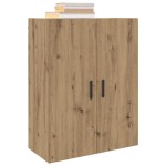 vidaXL Dulap montat pe perete stejar artizanal 69.5 x 34 x 90 cm vidaXL Dulap montat pe perete stejar artizanal 69.5 x 34 x 90 cm
