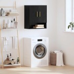 vidaXL Dulap de perete Stejar negru 60 x 31 x 70 cm Lemn compozit