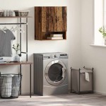 vidaXL Dulap montat pe perete Lemn vechi 60 x 31 x 70 cm Lemn compozit