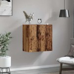 vidaXL Dulap de perete Lemn vechi 60 x 31 x 60 cm Lemn compozit