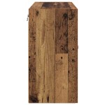 vidaXL Dulap de perete Lemn vechi 60 x 31 x 60 cm Lemn compozit