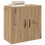 vidaXL Dulap de perete stejar artizanal 60 x 31 x 60 cm Lemn compozit
