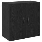 vidaXL Dulap de perete Stejar negru 60 x 31 x 60 cm Lemn compozit