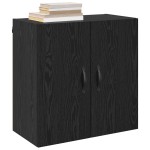 vidaXL Dulap de perete Stejar negru 60 x 31 x 60 cm Lemn compozit