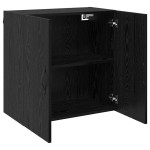 vidaXL Dulap de perete Stejar negru 60 x 31 x 60 cm Lemn compozit