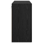 vidaXL Dulap de perete Stejar negru 60 x 31 x 60 cm Lemn compozit