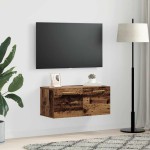 vidaXL Dulap de perete Lemn vechi 80 x 36.5 x 35 cm Lemn compozit