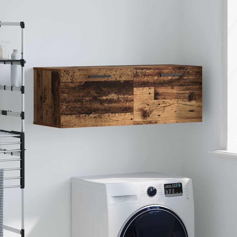 vidaXL Dulap de perete Lemn vechi 100 x 36.5 x 35 cm Lemn compozit