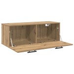 vidaXL Dulap de perete Pe perete stejar artizanal 100 x 36.5 x 35 cm vidaXL Dulap de perete Pe perete stejar artizanal 100 x 36.5 x 35 cm
