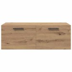 vidaXL Dulap de perete Pe perete stejar artizanal 100 x 36.5 x 35 cm vidaXL Dulap de perete Pe perete stejar artizanal 100 x 36.5 x 35 cm