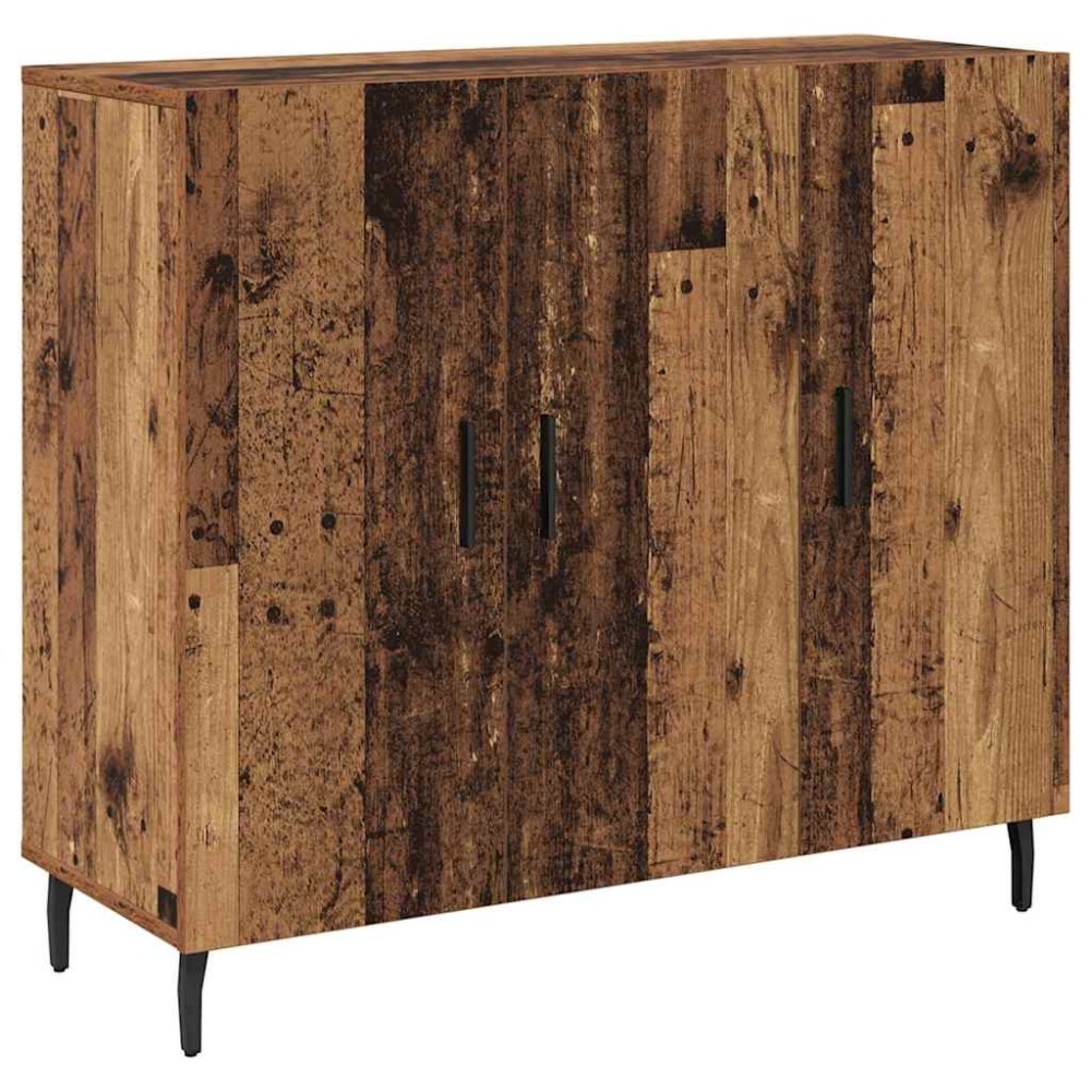 vidaXL Bufet cu depozitare cu ușă Maro 90 x 34 x 80 cm Lemn compozit