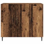 vidaXL Bufet cu depozitare cu ușă Maro 90 x 34 x 80 cm Lemn compozit vidaXL Bufet cu depozitare cu ușă Maro 90 x 34 x 80 cm Lemn compozit