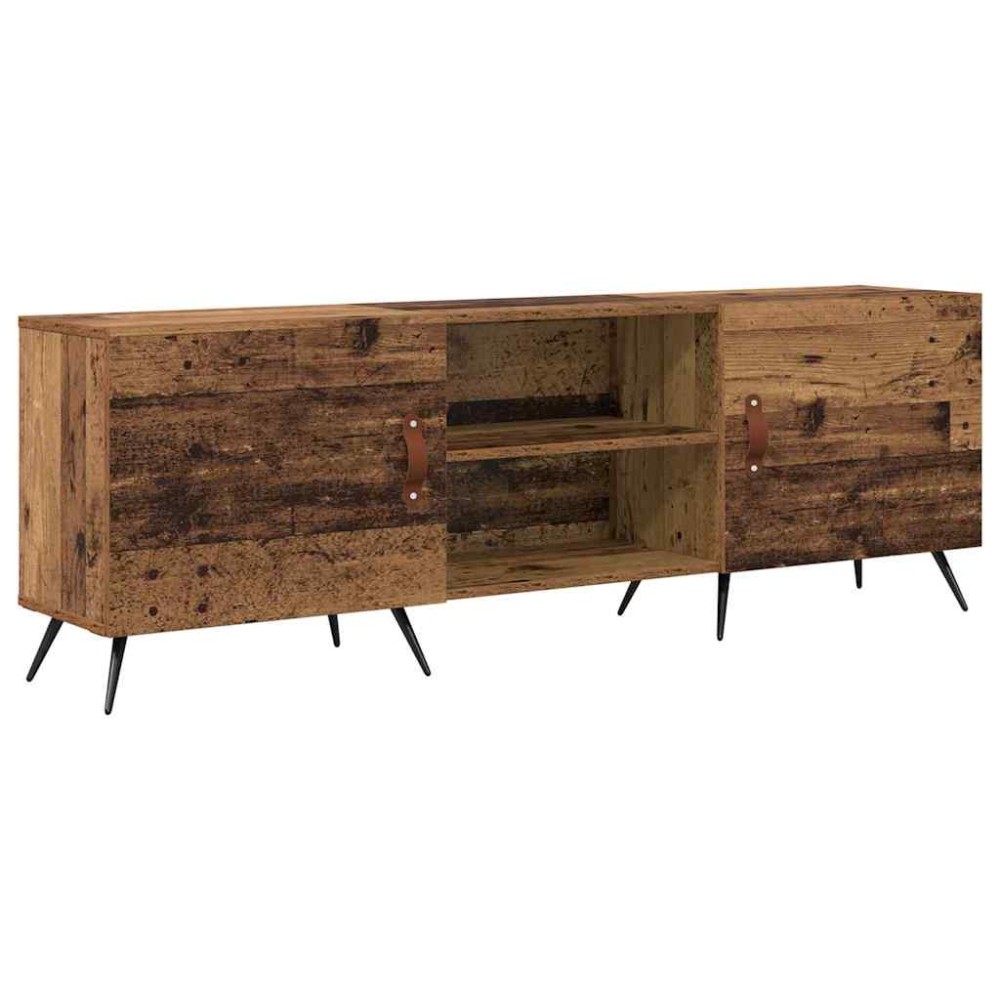 vidaXL Cabinet TV cu raft Lemn vechi 150 x 30 x 50 cm Lemn compozit