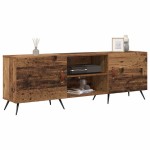 vidaXL Cabinet TV cu raft Lemn vechi 150 x 30 x 50 cm Lemn compozit vidaXL Cabinet TV cu raft Lemn vechi 150 x 30 x 50 cm Lemn compozit