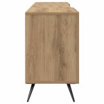 vidaXL Cabinet TV stejar artizanal 150 x 30 x 50 cm Lemn compozit vidaXL Cabinet TV stejar artizanal 150 x 30 x 50 cm Lemn compozit