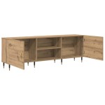 vidaXL Cabinet TV stejar artizanal 150 x 30 x 50 cm Lemn compozit vidaXL Cabinet TV stejar artizanal 150 x 30 x 50 cm Lemn compozit