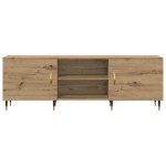 vidaXL Cabinet TV stejar artizanal 150 x 30 x 50 cm Lemn compozit vidaXL Cabinet TV stejar artizanal 150 x 30 x 50 cm Lemn compozit