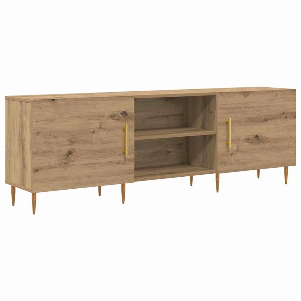 vidaXL Cabinet TV stejar artizanal 150 x 30 x 50 cm Lemn compozit