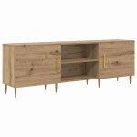 vidaXL Cabinet TV stejar artizanal 150 x 30 x 50 cm Lemn compozit vidaXL Cabinet TV stejar artizanal 150 x 30 x 50 cm Lemn compozit