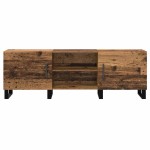 vidaXL Cabinet TV cu raft cu depozitare cu ușă 150 x 30 x 50 cm Lemn compozit vidaXL Cabinet TV cu raft cu depozitare cu ușă 150 x 30 x 50 cm Lemn compozit