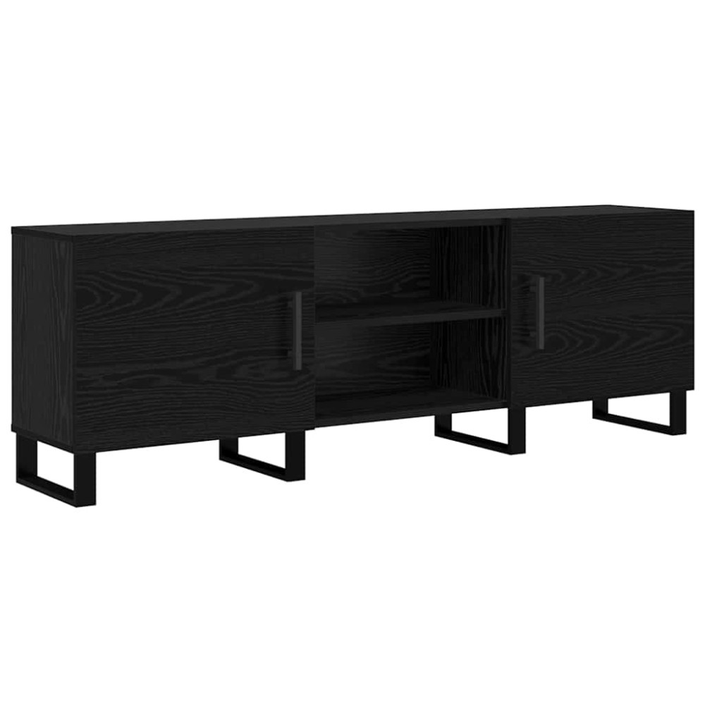 vidaXL Cabinet TV cu raft cu depozitare cu ușă 150 x 30 x 50 cm Lemn compozit