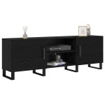 vidaXL Cabinet TV cu raft cu depozitare cu ușă 150 x 30 x 50 cm Lemn compozit