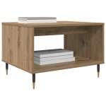 vidaXL Masă de cafea stejar artizanal 60 x 50 x 40 cm Lemn compozit