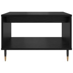 vidaXL Masă de cafea Stejar negru 60 x 50 x 40 cm Lemn compozit