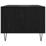 vidaXL Masă de cafea Stejar negru 60 x 50 x 40 cm Lemn compozit