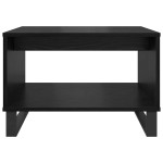 vidaXL Masă de cafea Stejar negru 60 x 50 x 40 cm Lemn compozit