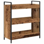 vidaXL Troler de Bucătărie Lemn vechi 70 x 30 x 82 cm Lemn compozit vidaXL Troler de Bucătărie Lemn vechi 70 x 30 x 82 cm Lemn compozit