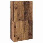 vidaXL Dulap de birou Lemn vechi 60 x 32 x 115 cm Lemn compozit vidaXL Dulap de birou Lemn vechi 60 x 32 x 115 cm Lemn compozit