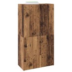 vidaXL Dulap de birou Lemn vechi 60 x 32 x 115 cm Lemn compozit vidaXL Dulap de birou Lemn vechi 60 x 32 x 115 cm Lemn compozit