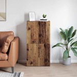 vidaXL Dulap de birou Lemn vechi 60 x 32 x 115 cm Lemn compozit vidaXL Dulap de birou Lemn vechi 60 x 32 x 115 cm Lemn compozit