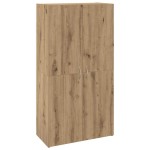 vidaXL Dulap de birou stejar artizanal 60 x 32 x 115 cm Lemn compozit vidaXL Dulap de birou stejar artizanal 60 x 32 x 115 cm Lemn compozit