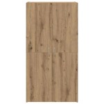 vidaXL Dulap de birou stejar artizanal 60 x 32 x 115 cm Lemn compozit vidaXL Dulap de birou stejar artizanal 60 x 32 x 115 cm Lemn compozit