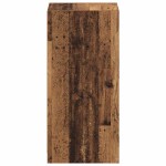 vidaXL Dulap cu raft cu depozitare Lemn vechi 41 x 48 x 102 cm Lemn compozit vidaXL Dulap cu raft cu depozitare Lemn vechi 41 x 48 x 102 cm Lemn compozit
