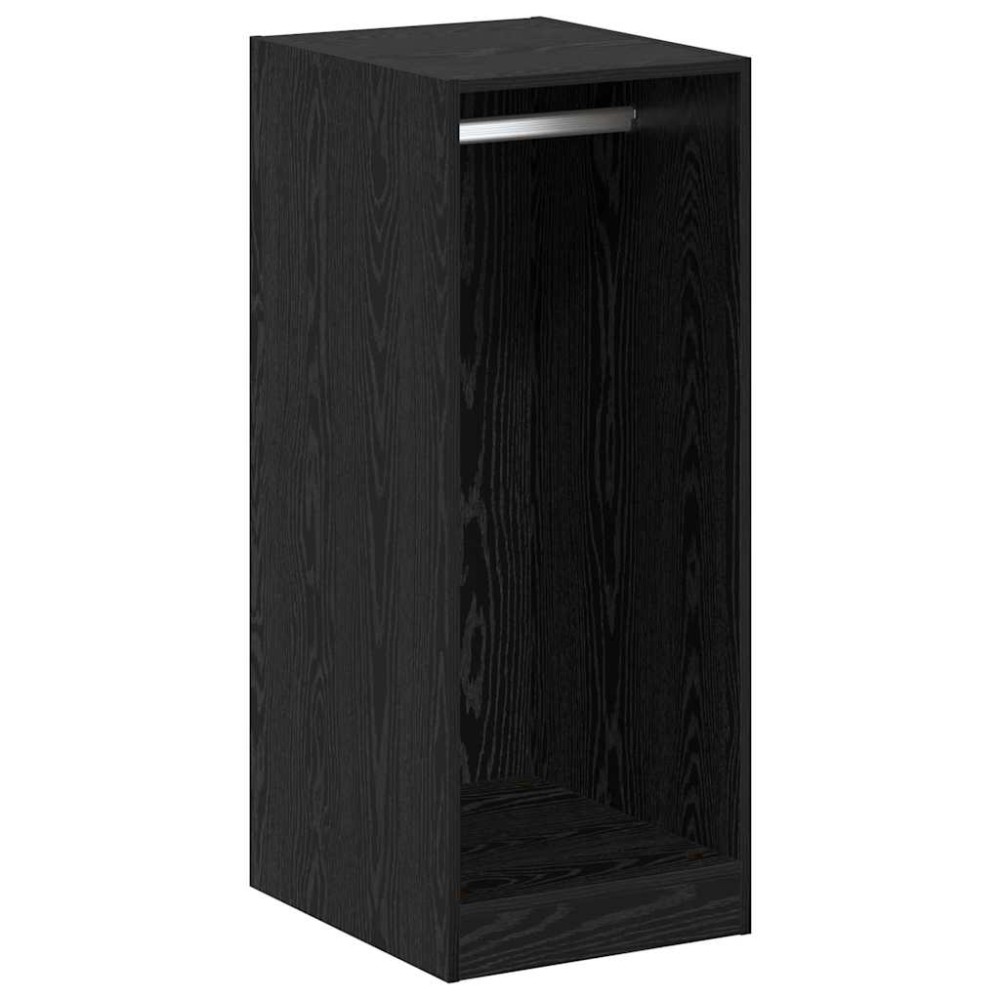 vidaXL Dulap cu raft cu depozitare Stejar negru 41 x 48 x 102 cm Lemn compozit