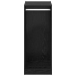 vidaXL Dulap cu raft cu depozitare Stejar negru 41 x 48 x 102 cm Lemn compozit vidaXL Dulap cu raft cu depozitare Stejar negru 41 x 48 x 102 cm Lemn compozit