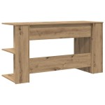vidaXL Birou cu raft Altele stejar artizanal 140 x 50 x 75 cm Lemn compozit vidaXL Birou cu raft Altele stejar artizanal 140 x 50 x 75 cm Lemn compozit