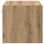 vidaXL Dulap de perete Pe perete stejar artizanal 50 x 42.5 x 40 cm