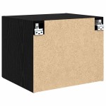 vidaXL Dulap de perete Stejar negru 50 x 42.5 x 40 cm Lemn compozit