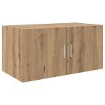 vidaXL Dulap de perete Pe perete stejar artizanal 80 x 42.5 x 40 cm