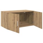 vidaXL Dulap de perete Pe perete stejar artizanal 80 x 42.5 x 40 cm