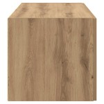 vidaXL Dulap de perete Pe perete stejar artizanal 80 x 42.5 x 40 cm