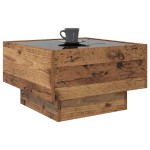 vidaXL Masă de cafea Lemn vechi 50 x 50 x 30 cm Lemn compozit vidaXL Masă de cafea Lemn vechi 50 x 50 x 30 cm Lemn compozit
