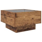 vidaXL Masă de cafea Lemn vechi 50 x 50 x 30 cm Lemn compozit vidaXL Masă de cafea Lemn vechi 50 x 50 x 30 cm Lemn compozit
